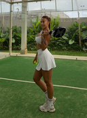 SKIRT GLOW WHITE