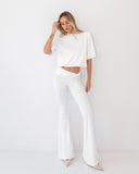TROUSERS NODIA WHITE