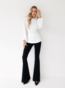TROUSERS NODIA WHITE