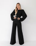 TROUSERS NOREL BLACK