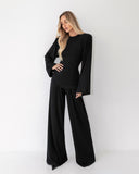 TROUSERS NOREL BLACK