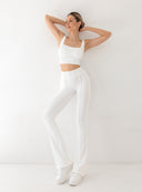 TROUSERS CARVEN WHITE