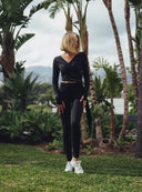 LEGGINGS SECOND SKIN DEEP BLACK