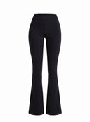 LEGGINGS FLARE DEEP BLACK
