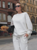 CREWNECK MONO ICON ECRU