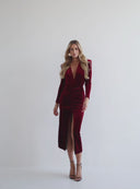 SKIRT OBSESSION CLARET