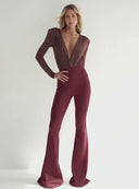 TROUSERS SAFIYA CLARET