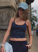 TOP MONO PURE NAVY BLUE
