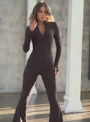 Jumpsuit Eléonore Brown