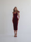 DRESS DESIRE CLARET