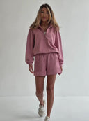 BLOUSE INES DUSTY ROSE