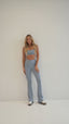 TOP ALICE - DUSTY BLUE