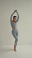 LEGGINS MADELYN - DUSTY BLUE
