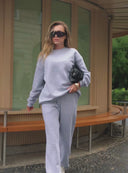 CREWNECK MONO ICON GREY MELANGE