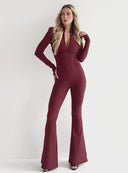 JUMPSUIT ELÉONORE CLARET