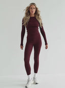 LONGSLEEVE AYANA WINE VELVET