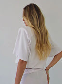TROUSERS NODIA WHITE