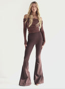 TROUSERS SAFIYA BROWN
