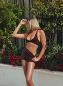 SHORT SECOND SKIN COCOA SKIN