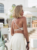 SKIRT COURT VANILLA CREAM